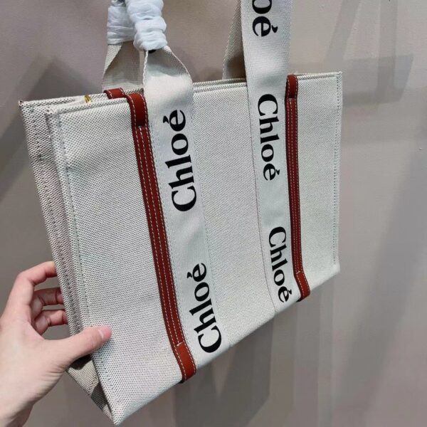 CHLOÉ Canvas shopping bag - Image 2