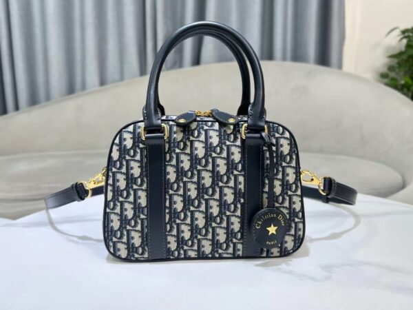 DIOR Medium D-Vibe Bowling Bag - Image 4