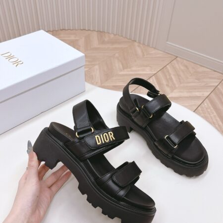 DIOR Classic Velcro high-heeled sandals