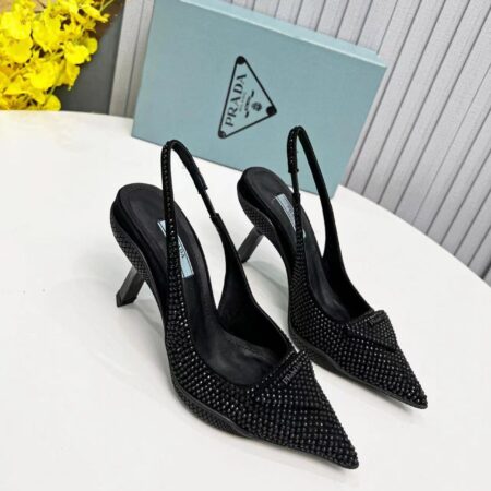 PRADA Diamond Heels Sandals