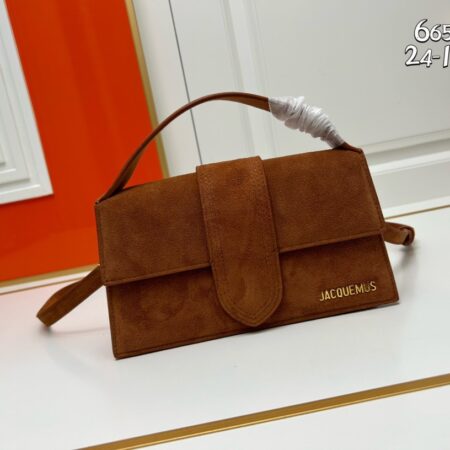 JACQUEMUS Suede Handbag