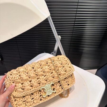CELINE Woven Handbag
