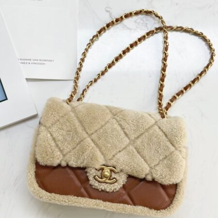 CHANEL Wool Handbag