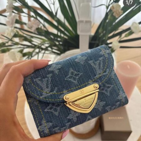 LOUIS VUITTON Denim Card case