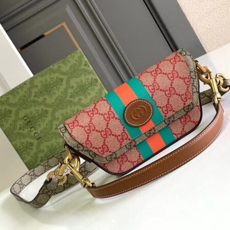 GUCCI Cloth Crossbody Bag