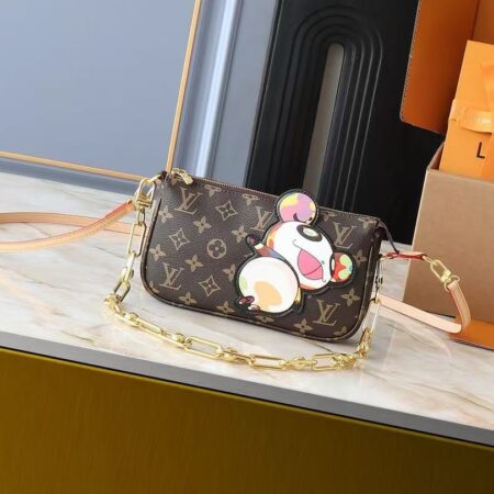 LOUIS VUITTON LV & TM Pochette Accessoires Bag 22cm