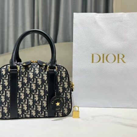 DIOR Medium D-Vibe Bowling Bag
