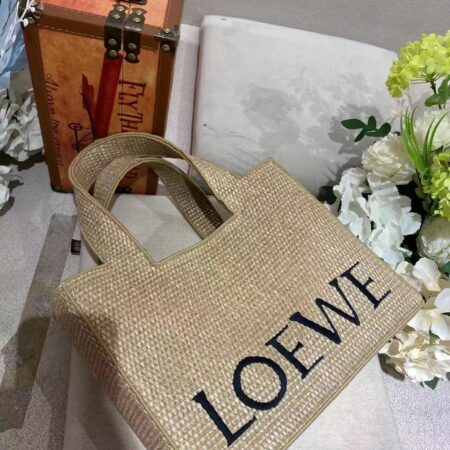 LOEWE Straw handbag